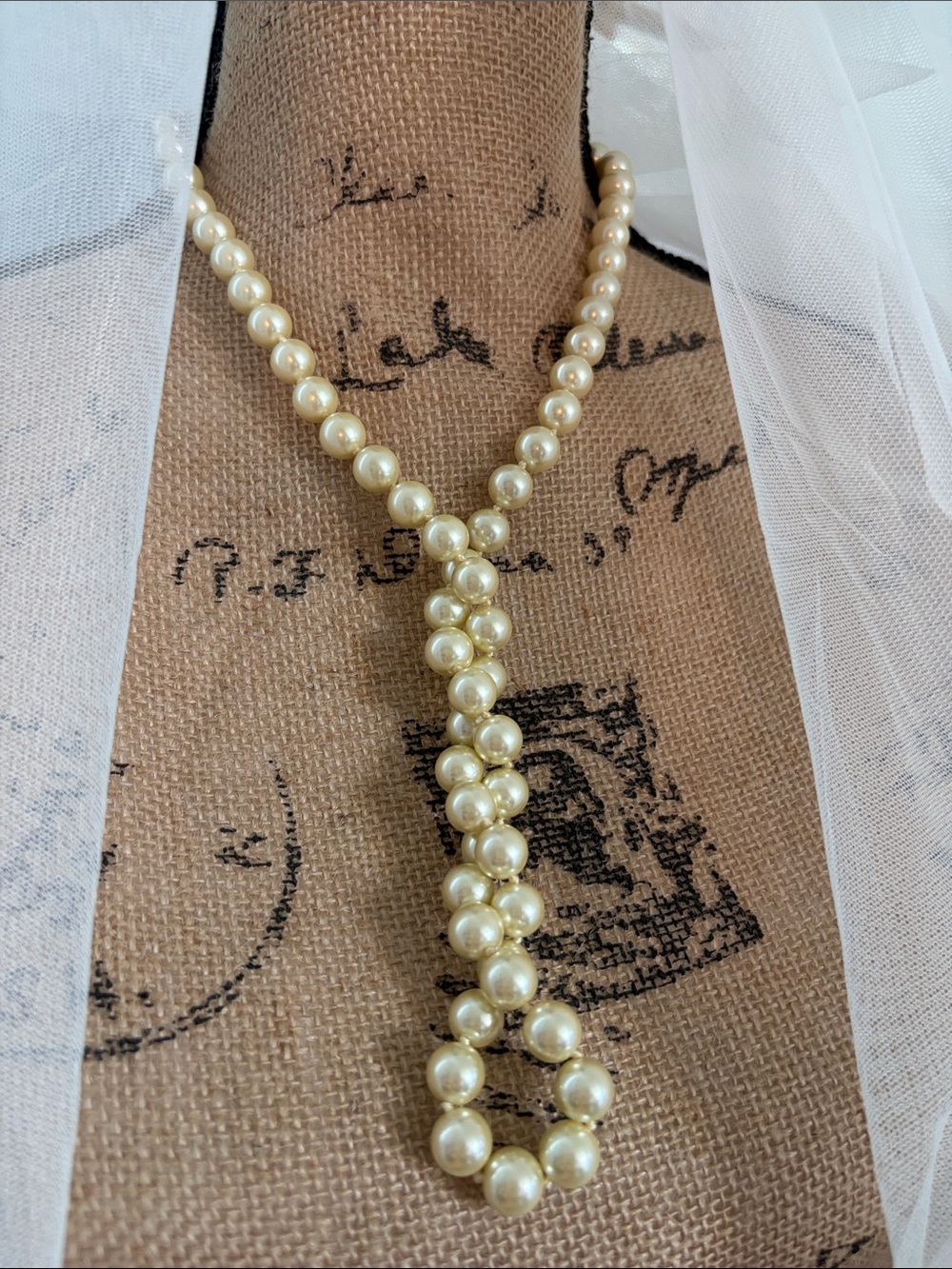Joan Rivers Classic Collection Ivory Pearls  Vintage